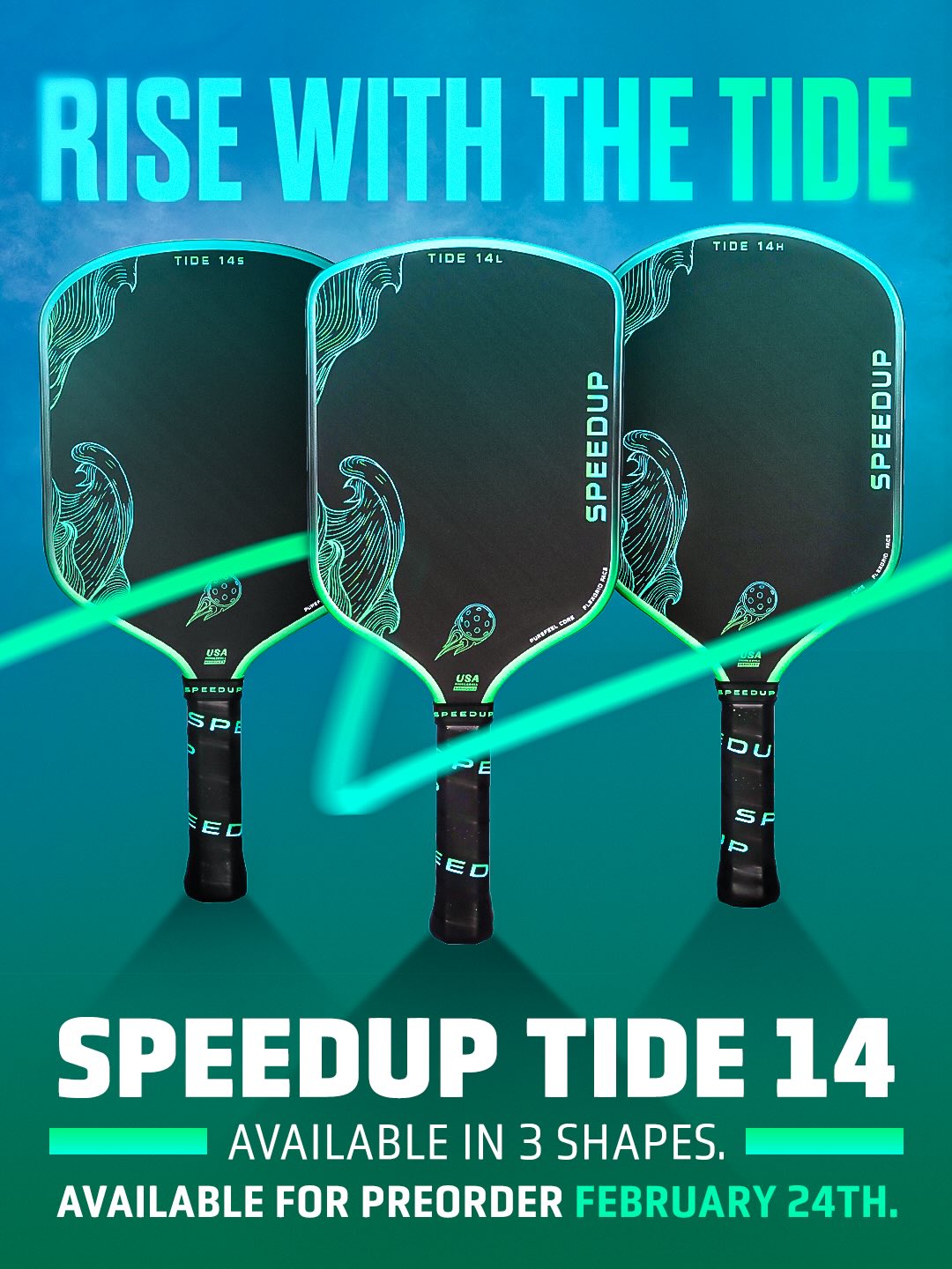 Review Vợt Pickleball Speedup Tide 14 Series – Sức Mạnh Bùng Nổ, Kiểm Soát Vượt Trội