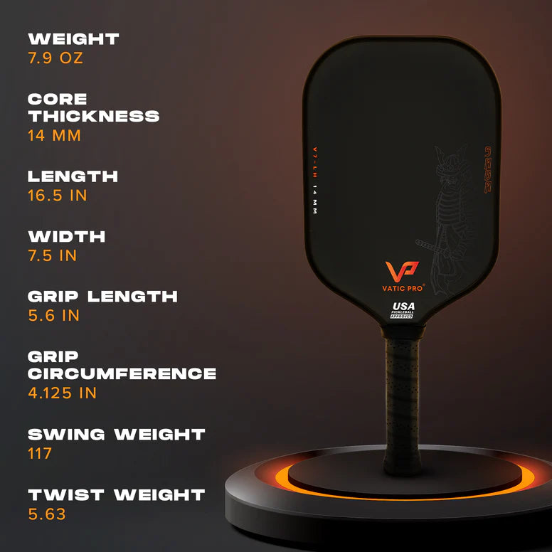Vatic Pro Pickleball Racket - Saga Flash