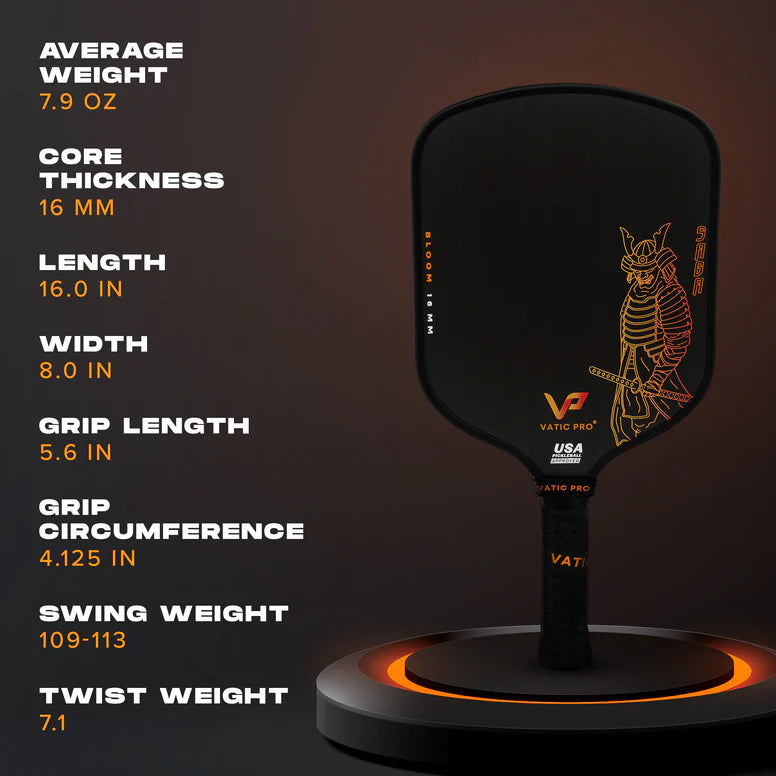 Vợt Pickleball Vatic Pro - Saga Bloom