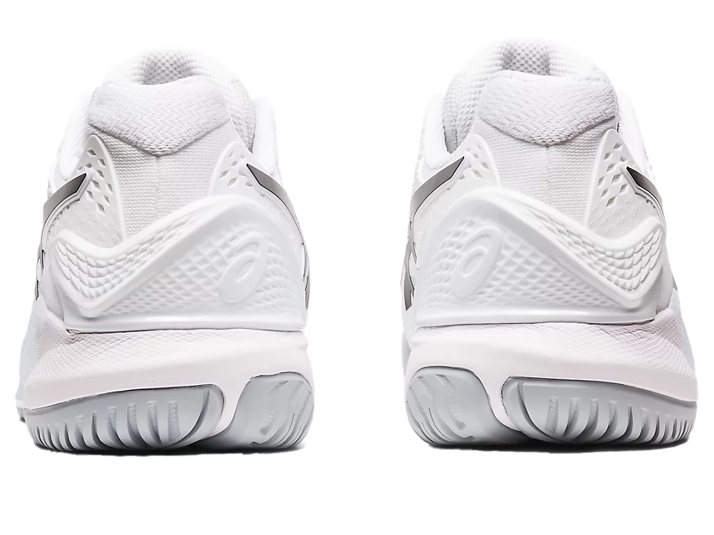 Giày Pickleball Gel - Resolution 9 White / Black (Unisex)