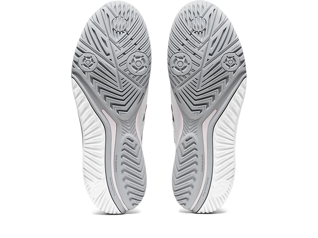 Giày Pickleball Gel - Resolution 9 White / Black (Unisex)