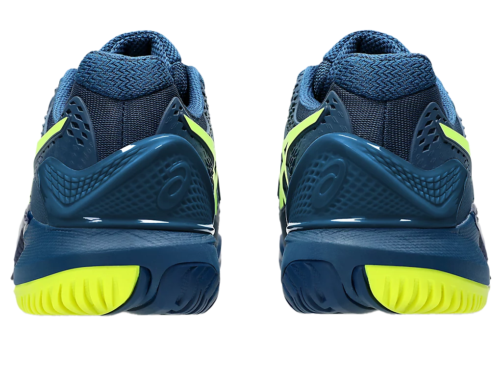 Giày Pickleball Gel - Resolution 9 Mako Blue / Safety Yellow (Unisex)