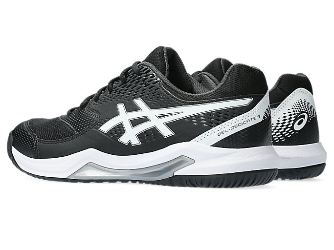 Giày Pickleball Asics Gel-Dedicate 8 Black / White