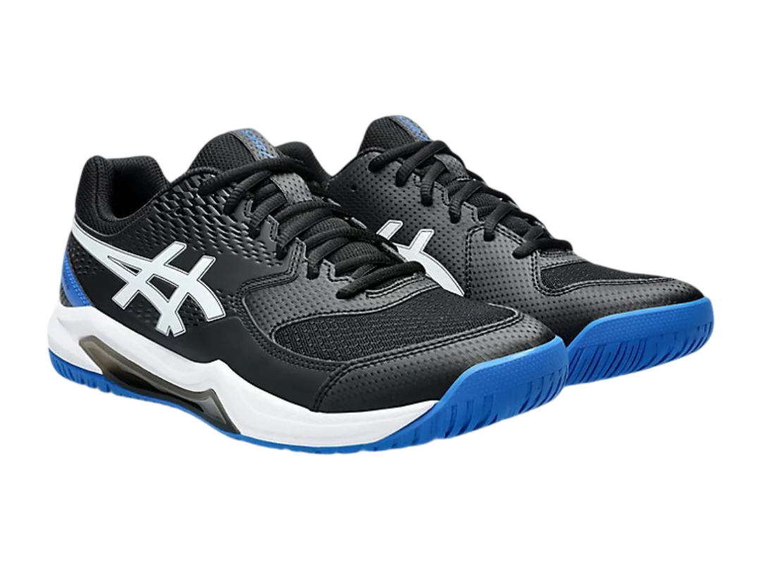 Giày Pickleball Asics Gel-Dedicate 8 Black / Tuna Blue