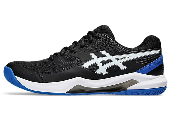 Giày Pickleball Asics Gel-Dedicate 8 Black / Tuna Blue