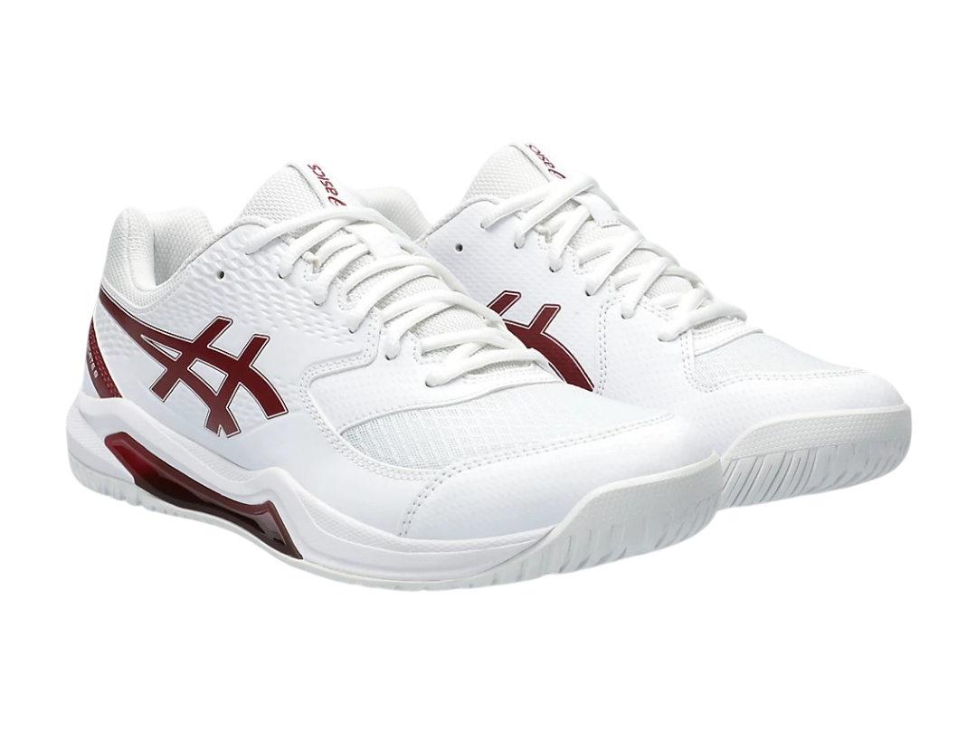 Giày Pickleball Asics Gel-Dedicate 8 White / Antique Red