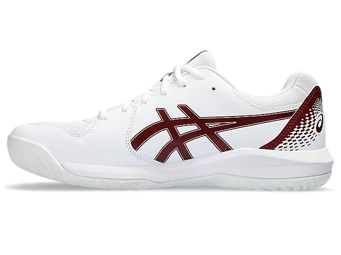Giày Pickleball Asics Gel-Dedicate 8 White / Antique Red