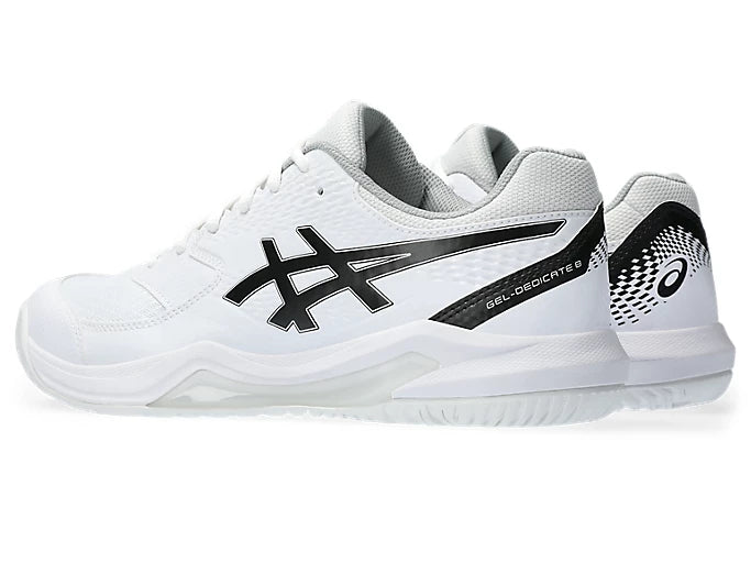 Giày Pickleball Asics Gel-Dedicate 8 White / Black