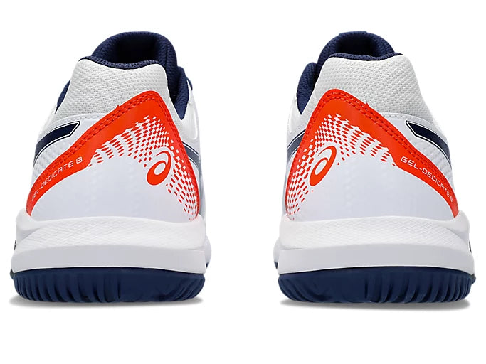 Giày Pickleball Asics Gel-Dedicate 8 White / Blue Expanse