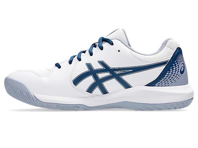 Giày Pickleball Asics Gel-Dedicate 8 White / Mako Blue