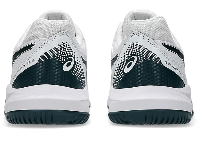 Giày Pickleball Asics Gel-Dedicate 8 White / Saxon Green