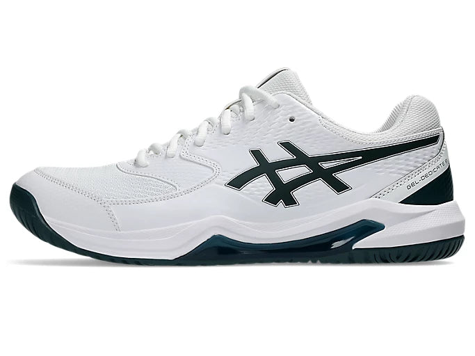 Giày Pickleball Asics Gel-Dedicate 8 White / Saxon Green