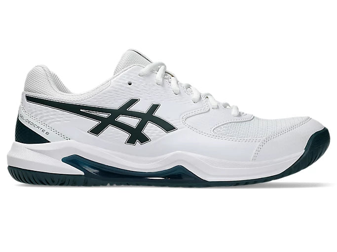 Giày Pickleball Asics Gel-Dedicate 8 White / Saxon Green