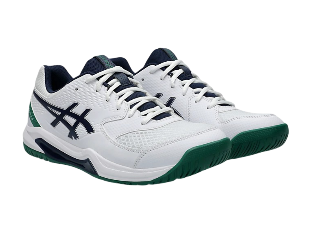 Giày Pickleball Asics Gel-Dedicate 8 White / Midnight