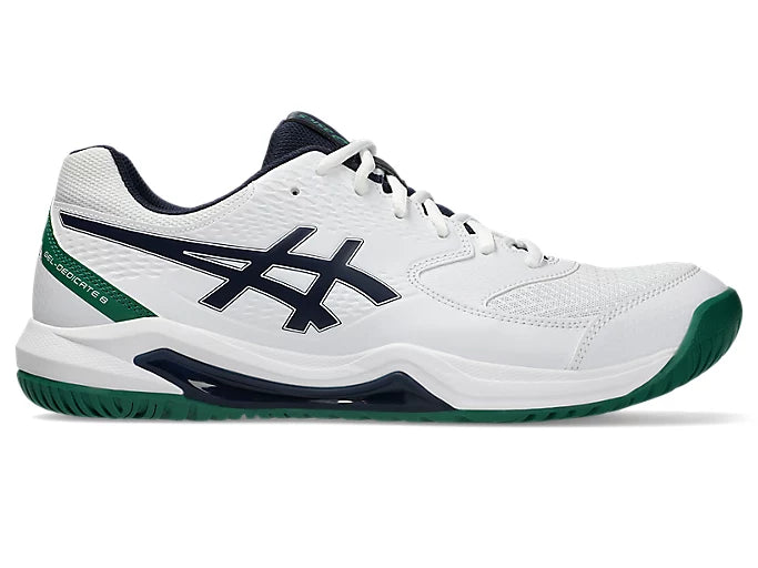 Giày Pickleball Asics Gel-Dedicate 8 White / Midnight