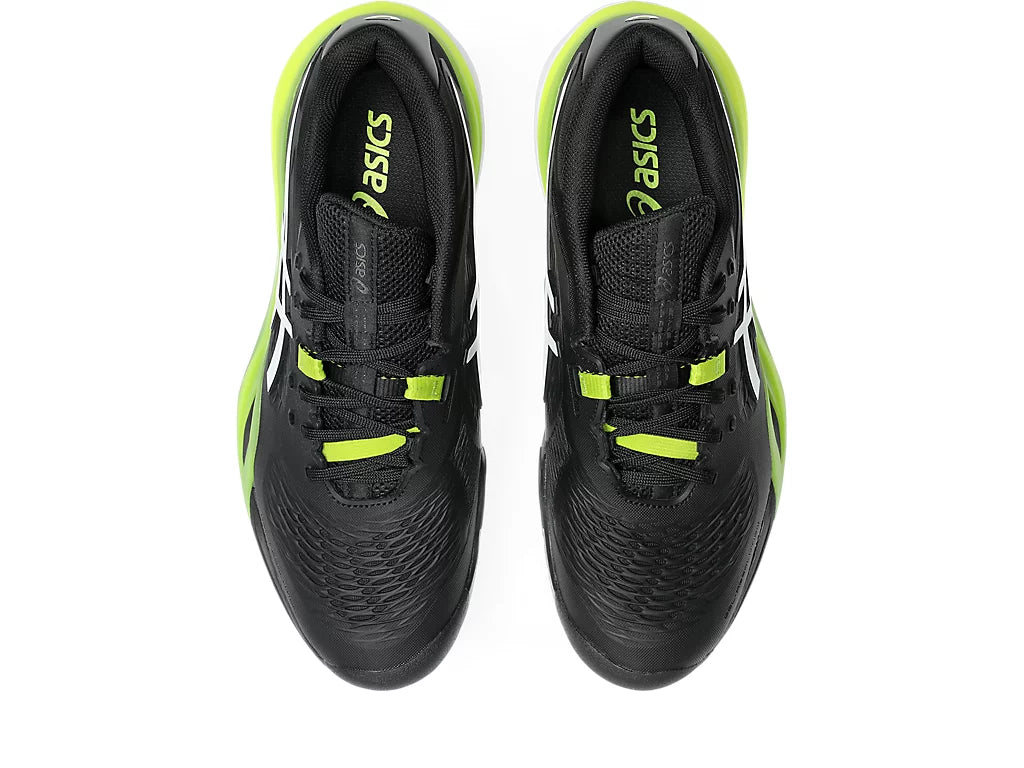 Asics Gel-Resolution X Black/White Pickleball Shoes