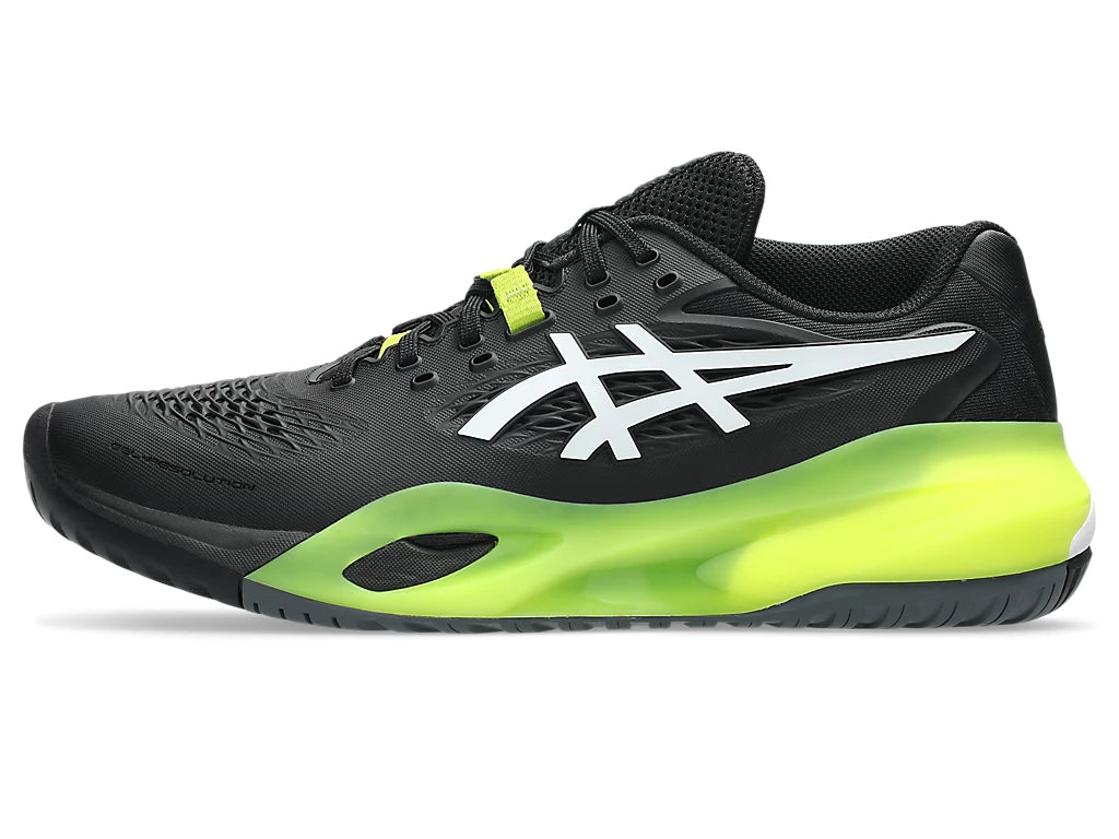 Asics Gel-Resolution X Black/White Pickleball Shoes