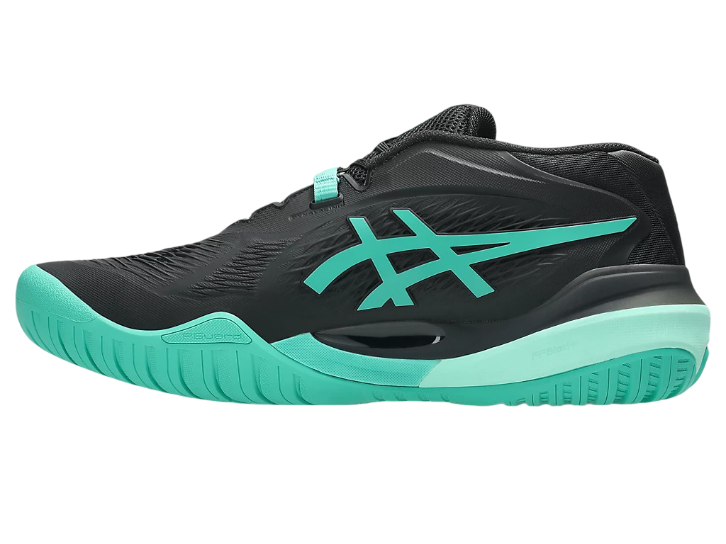 Giày Pickleball Asics Gel-Resolution X | Black / Aurora Green