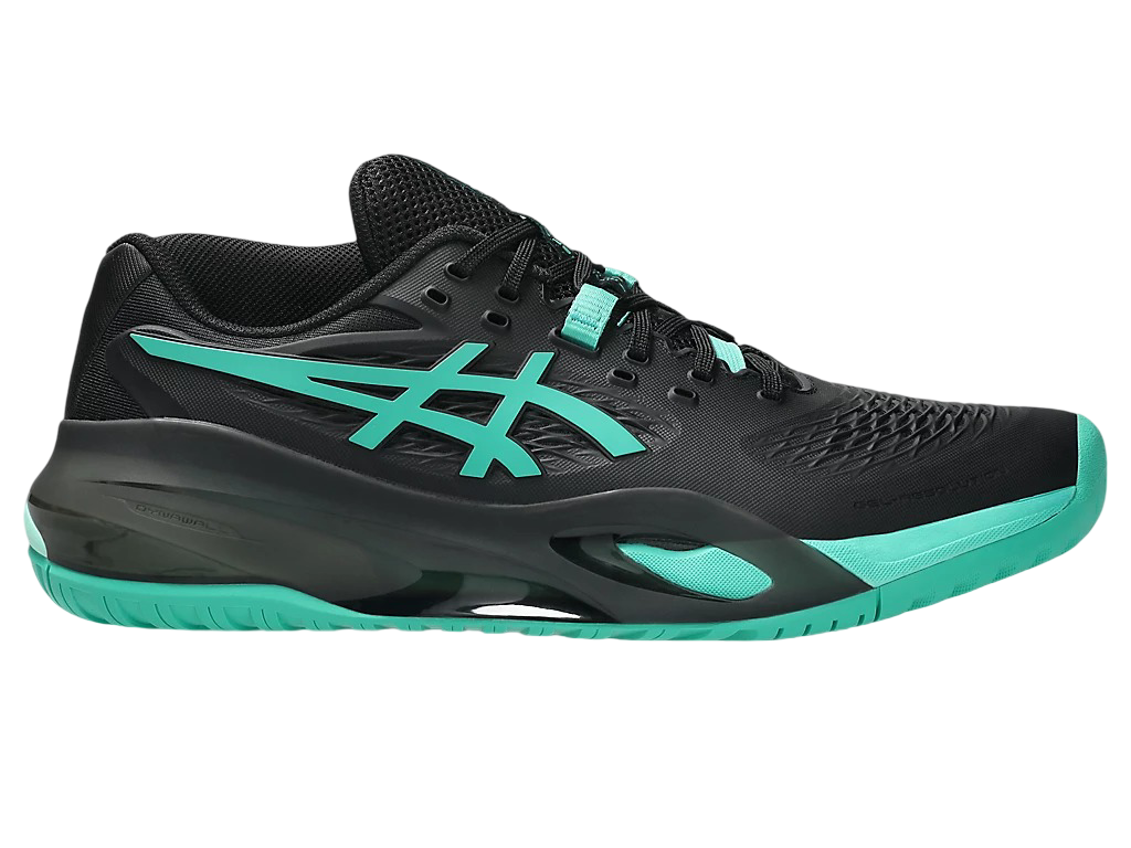 Giày Pickleball Asics Gel-Resolution X | Black / Aurora Green