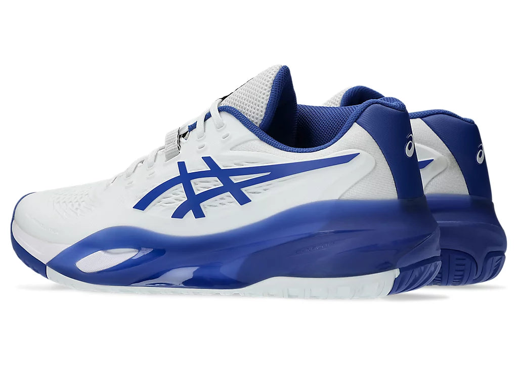 Giày Pickleball Asics Gel-Resolution X White/Dark Cobalt