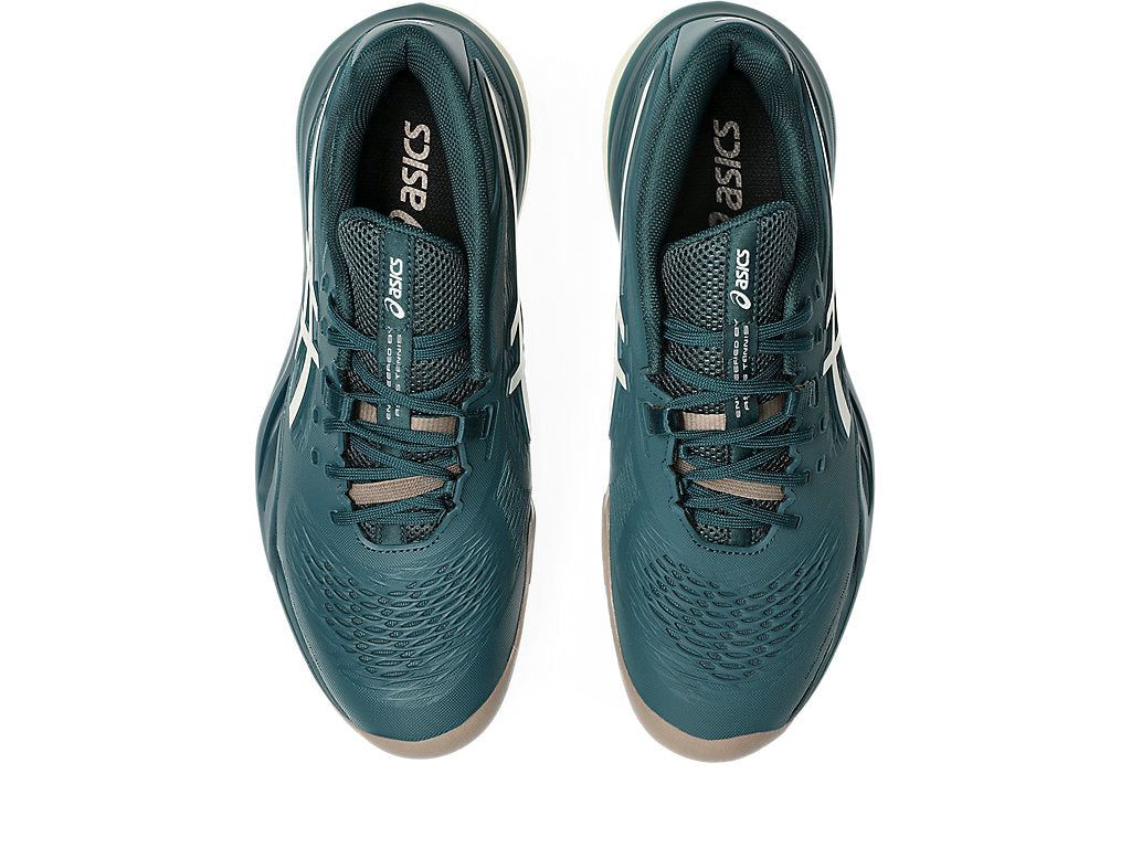 Giày Pickleball Asics Gel-Resolution X Saxon Green/Birch