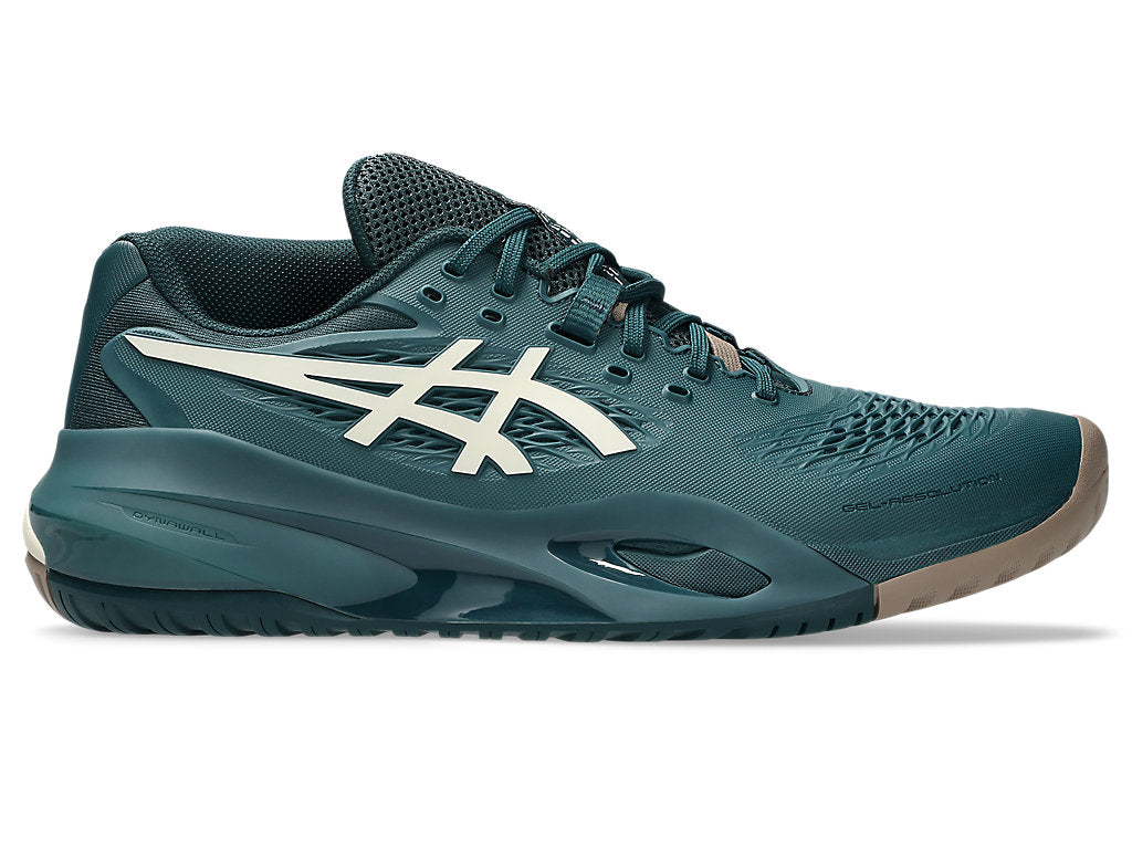 Giày Pickleball Asics Gel-Resolution X Saxon Green/Birch