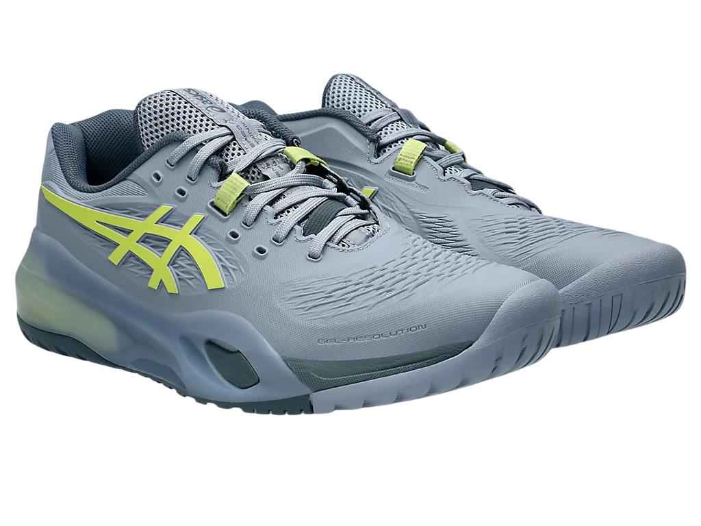 Giày Pickleball Asics Gel-Resolution X | Grey Blue / Pistachio