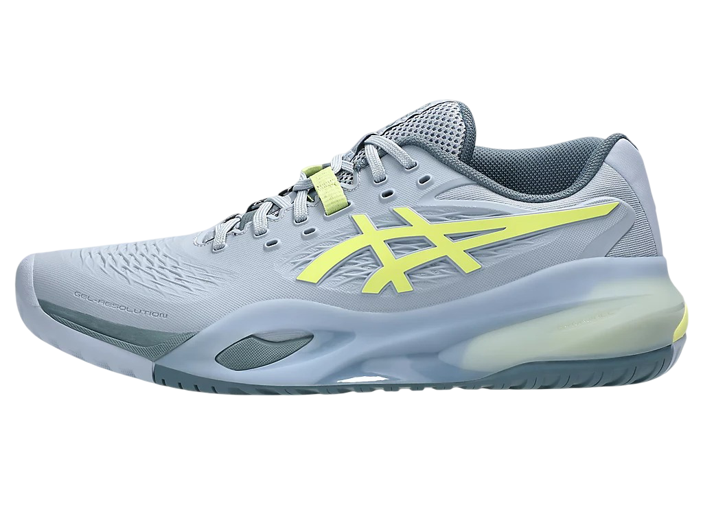 Giày Pickleball Asics Gel-Resolution X | Grey Blue / Pistachio
