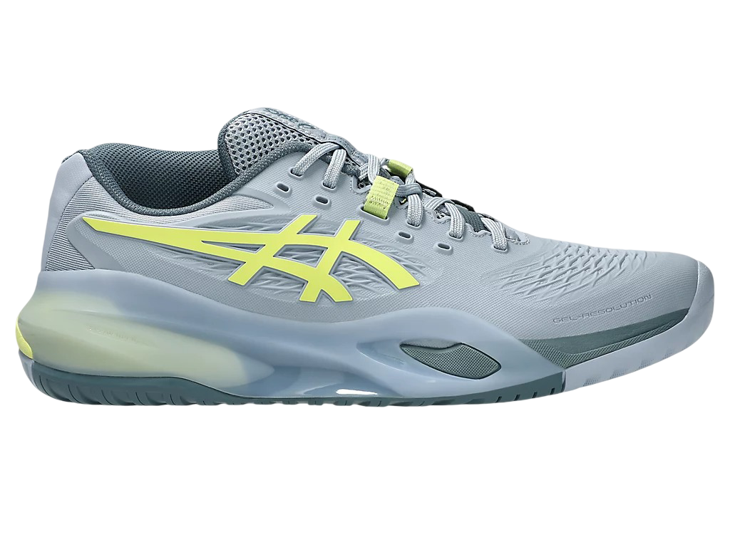 Giày Pickleball Asics Gel-Resolution X | Grey Blue / Pistachio