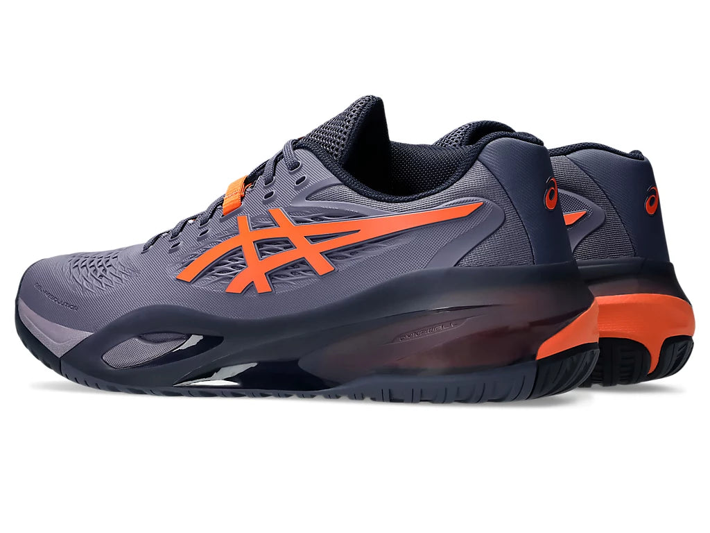 Giày Pickleball Asics Gel-Resolution X Greyish/Nova Orange