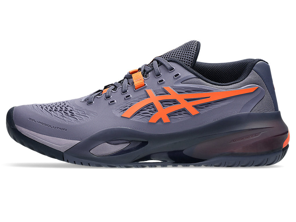 Giày Pickleball Asics Gel-Resolution X Greyish/Nova Orange