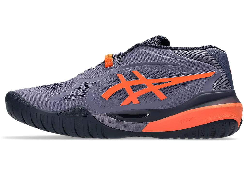 Giày Pickleball Asics Gel-Resolution X Greyish/Nova Orange