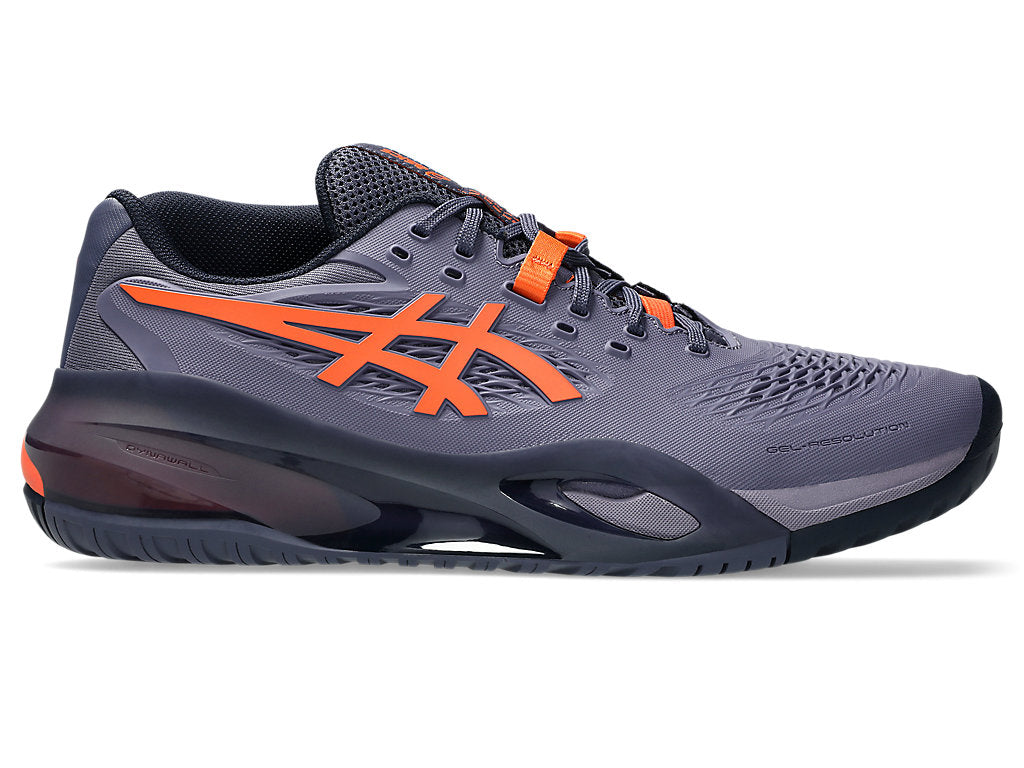 Giày Pickleball Asics Gel-Resolution X Greyish/Nova Orange