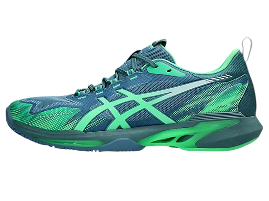Giày Pickleball Asics Sonic Smash FF | Saba Blue / Vital Green