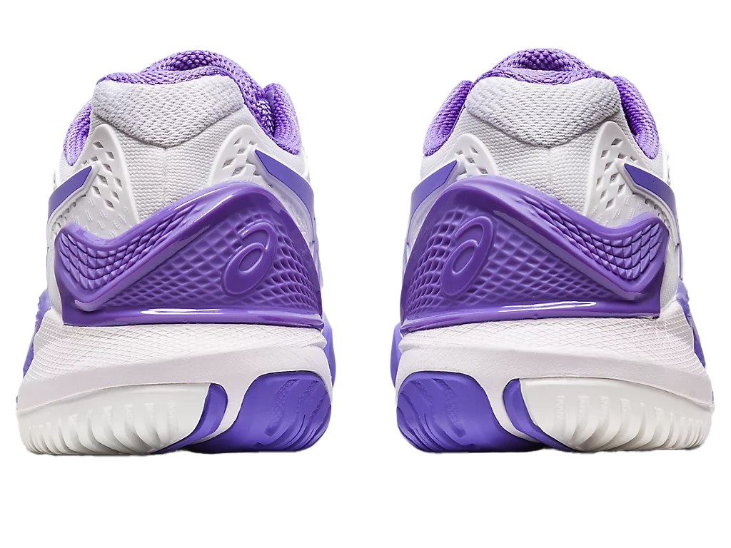 Pickleball Shoes Gel-Resolution 9 White / Amethyst (For Women)