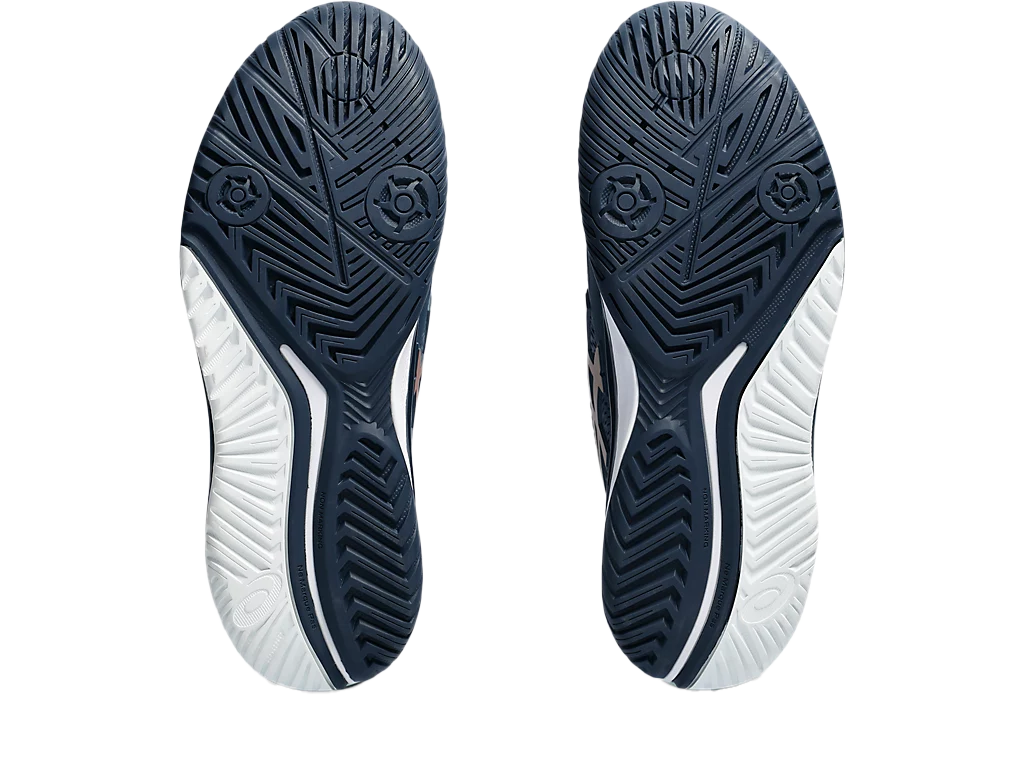 Pickleball Shoes Gel-Resolution 9 French Blue / Pure Gold (Unisex)