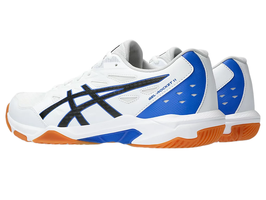 Asics Gel Pickleball Shoes - Rocket 11 White / Black (For Men)