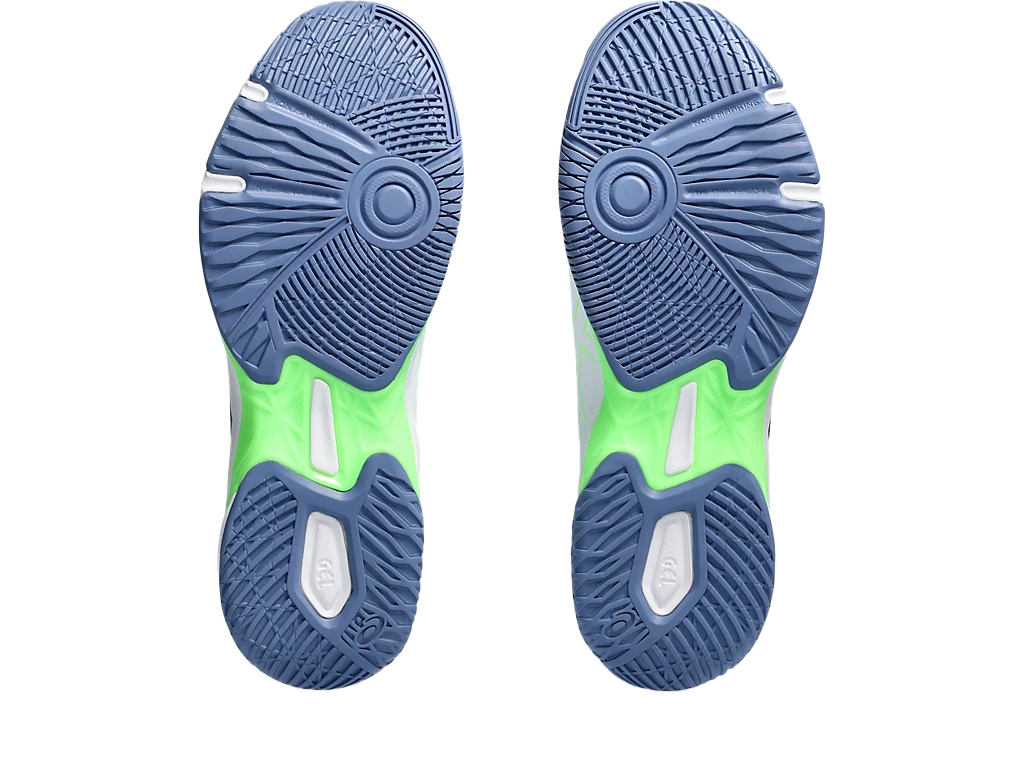 Asics Gel Pickleball Shoes - Rocket 11 White / Lime Burst (For Men)