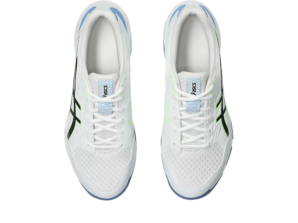 Asics Gel Pickleball Shoes - Rocket 11 White / Lime Burst (For Men)