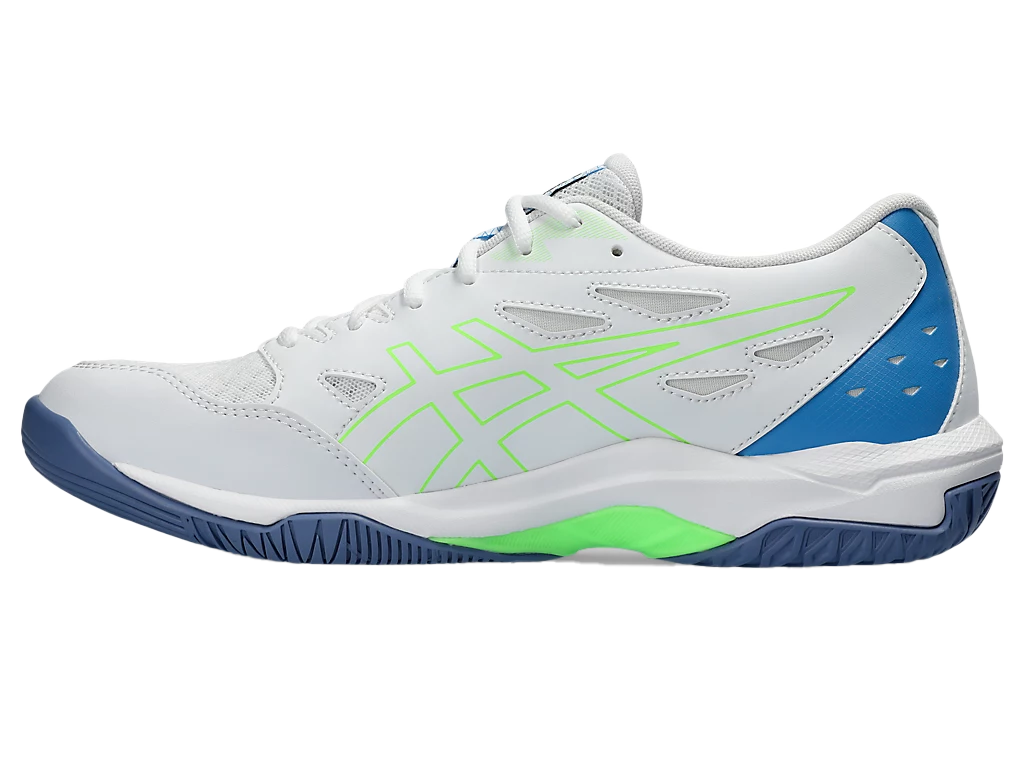 Asics Gel Pickleball Shoes - Rocket 11 White / Lime Burst (For Men)