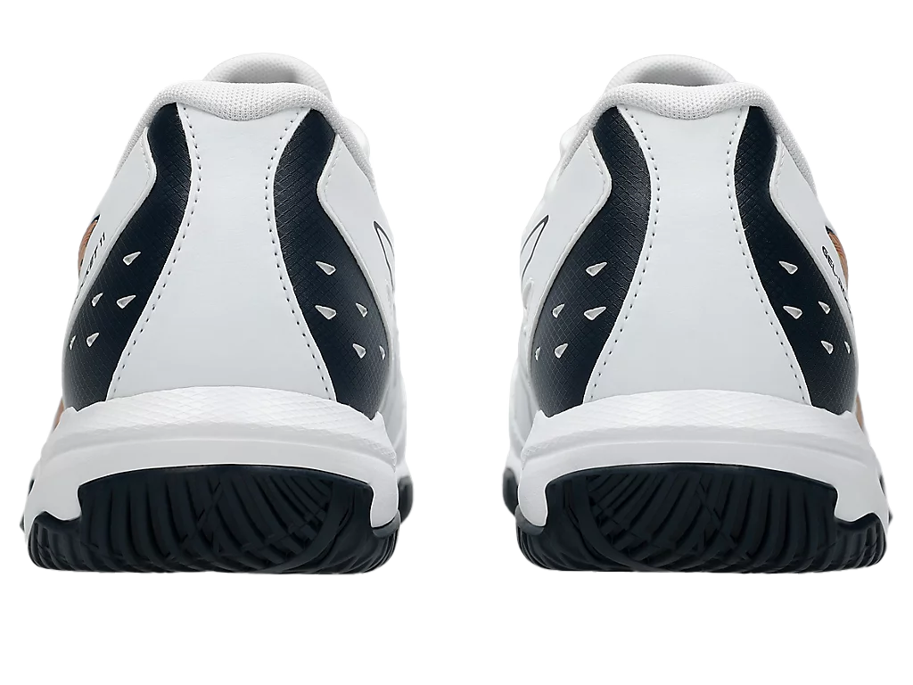 Giày Pickleball Asics Gel - Rocket 11 White / Pure Gold (Cho Nam)