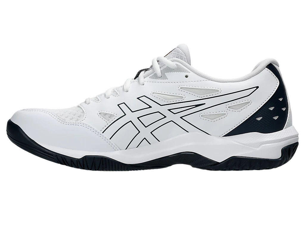 Giày Pickleball Asics Gel - Rocket 11 White / Pure Gold (Cho Nam)
