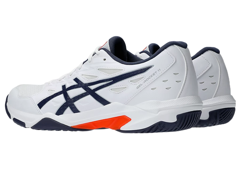 Giày Pickleball Asics Gel - Rocket 11 White / Indigo Fog (Unisex)