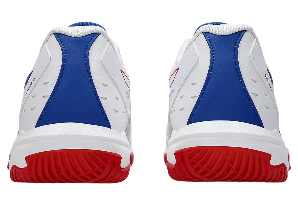 Asics Gel Pickleball Shoes - Rocket 11 White / Asics Blue (Unisex)