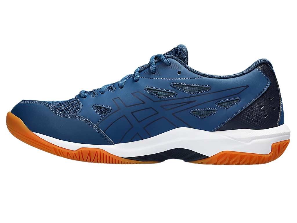Asics Gel Pickleball Shoes - Rocket 11 Mako Blue / Pure Silver (For Men)