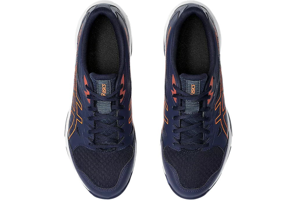 Giày Pickleball Asics Gel - Rocket 11 Peacoat / Shocking Orange (Cho Nam)