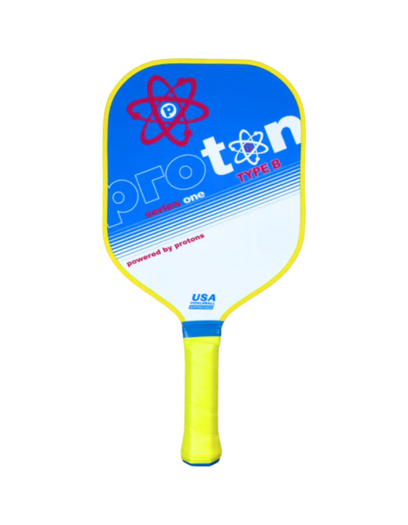 Proton Series 1 Pickleball Racket - Type B - ALL POP (Square Paddle)