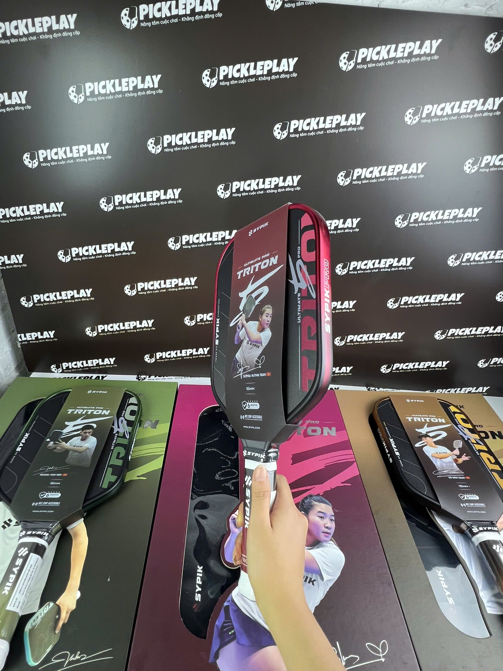 Vợt Pickleball Sypik Triton 5 Pro Player | Signature Edition