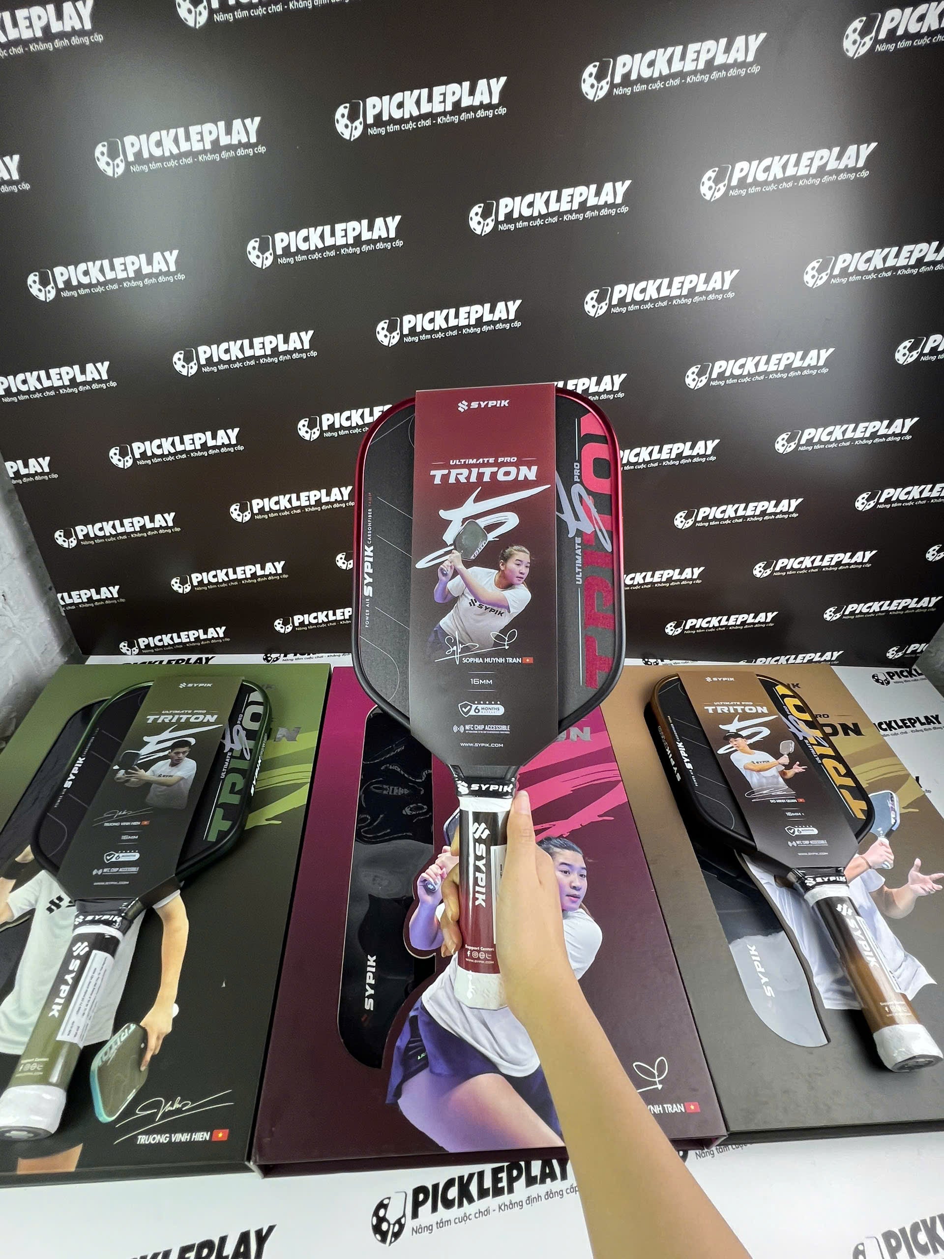 Vợt Pickleball Sypik Triton 5 Pro Player | Signature Edition