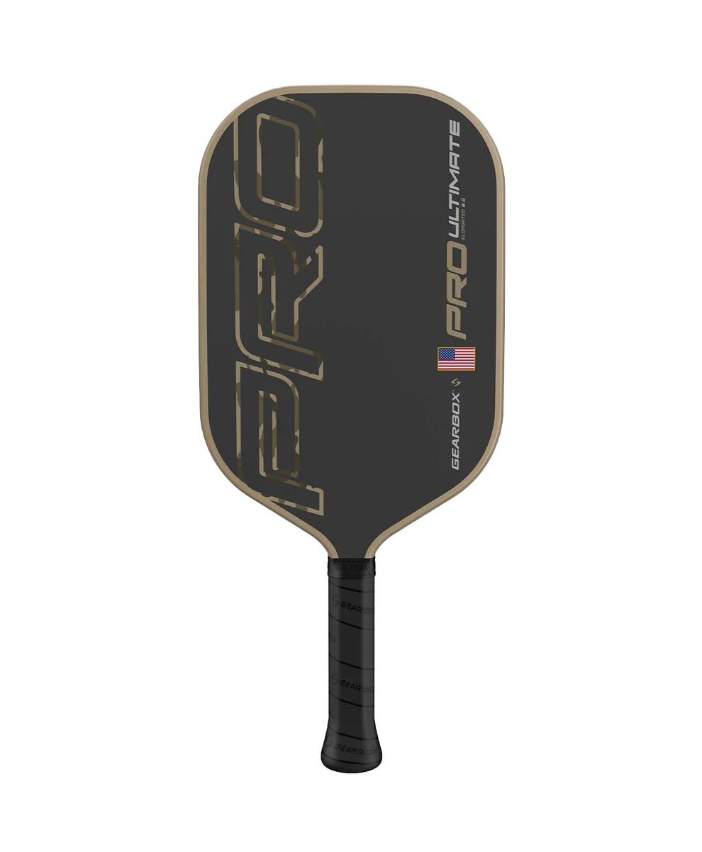 Gearbox Pro Ultimate Elongated Camo Pickleball Racket